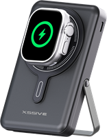 Xssive 3in1 Magnetic 15W Powerbank incl. Cable 10000mAh XSS-PB53B - Black-2