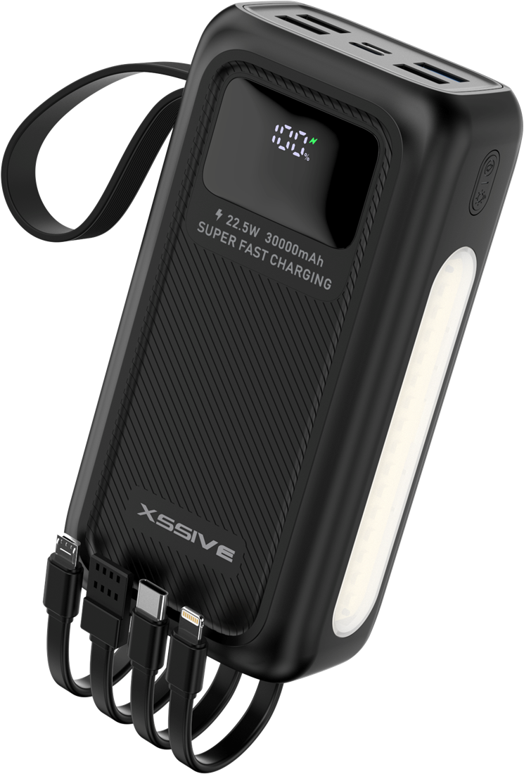 Xssive 22.5W PD Powerbank incl. Cable 30.000mAh XSS-PB56