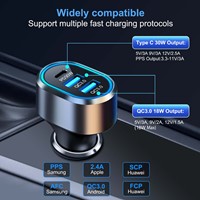 Xssive Fast Car Charger PD48W Ultra XSS-CC35 - Zwart-3