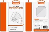 Xssive Protective Case for AirPods4 XSS-PODCASE- Clear-3