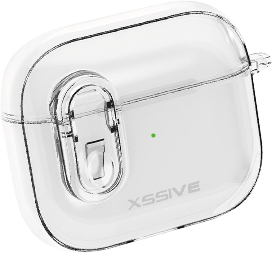 Xssive Protective Case for AirPods4 XSS-PODCASE- Clear