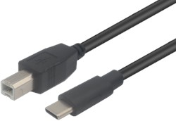 Xssive Printer Cable USB 2.0 - USB-C - 3Meter