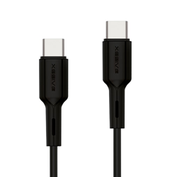 Xssive Type-C to Type-C Cable 1m XSS-PVC100CC (Small Box) - Zwart