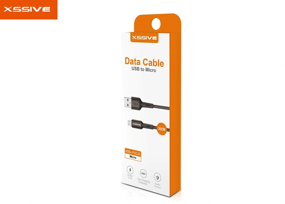 Xssive Micro USB Cable 30cm XSS-PVC30M-2
