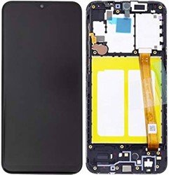LCD Display Galaxy A20e A202 with Frame New/ORG - Zwart