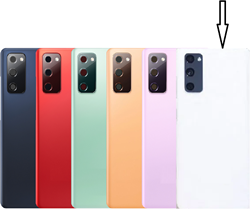 Battery Cover Galaxy S20FE Compatible - Wit