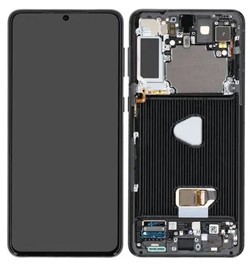 LCD Display Service Pack Galaxy S21 Plus G996 GH82-27268A (no Camera) - Black