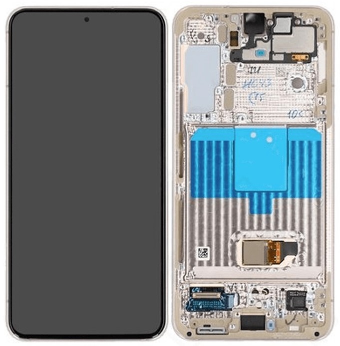 LCD Display Service Pack Galaxy S22 S901 GH82-27521D - Pink