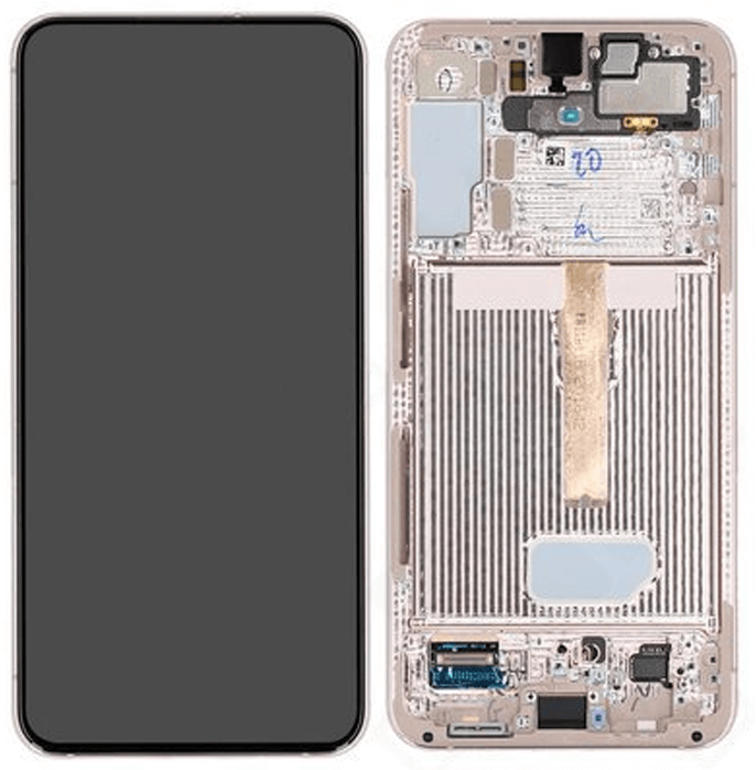 LCD Display Service Pack Galaxy S22 Plus S906 GH82-27500D - Pink (Gold)