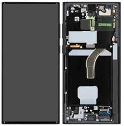 LCD Display Service Pack Galaxy S22 Ultra S908B GH82-27489E - Graphite