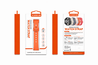 Xssive Premium Silicone Watch Strap for Apple Watch 44/45/46/49mm - Oranje-2