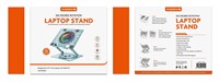 Xssive 360° Laptop Stand With Build-in RGB Cooling Fan XSS-STAND11-3