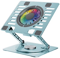 Xssive 360° Laptop Stand With Build-in RGB Cooling Fan XSS-STAND11
