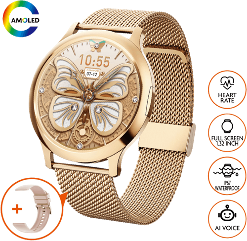 Xssive Smart Watch XSS-SW10RG - Rose Goud