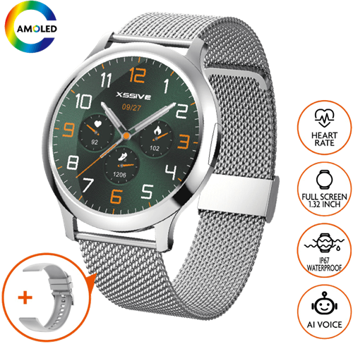 Xssive Smart Watch XSS-SW10S - Silver