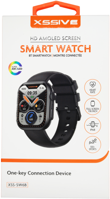 Xssive Smart Watch XSS-SW6B - Black-2