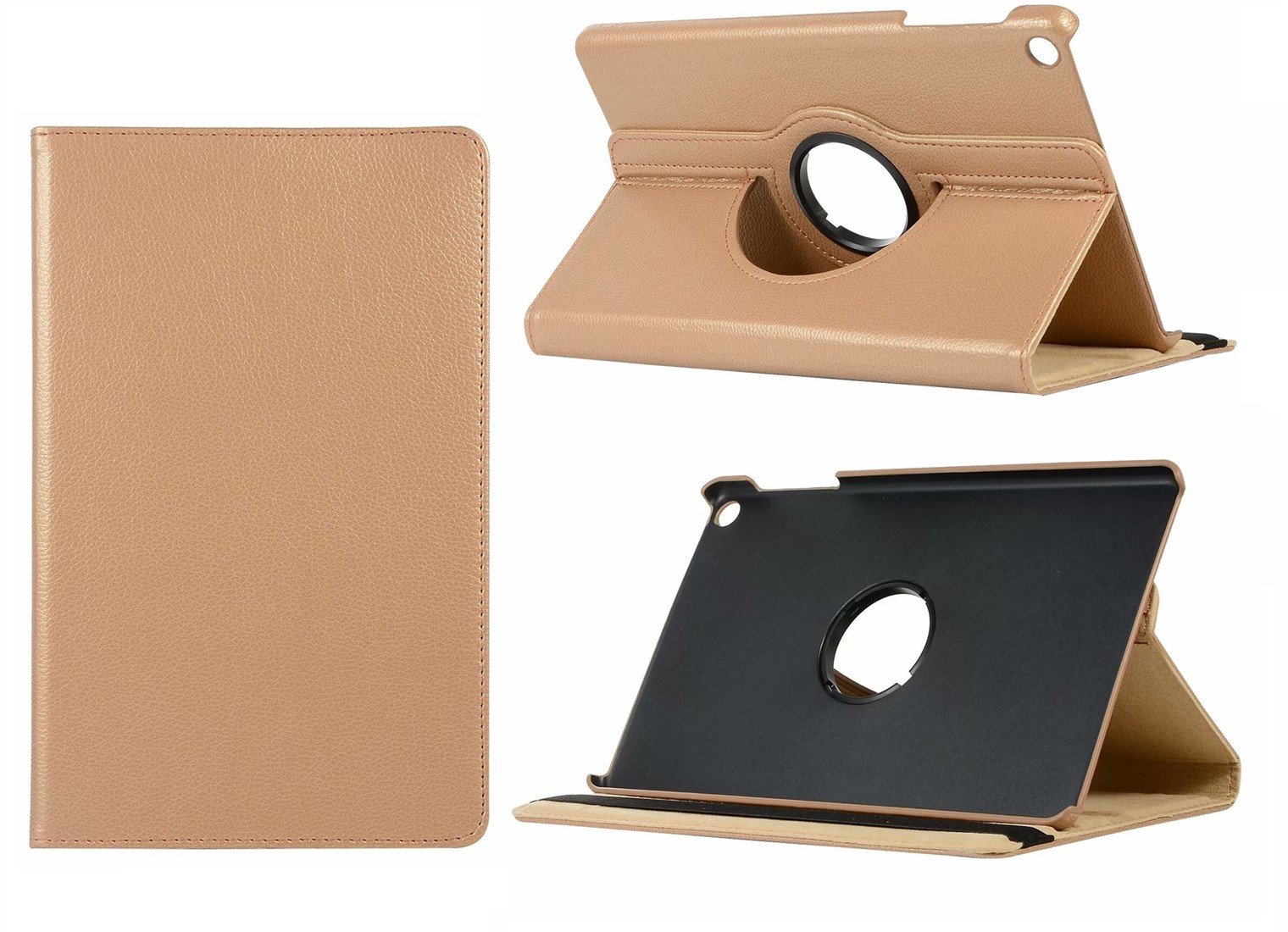 Tablet hoes 360gr.draaibaar Samsung Galaxy Tab A 8 inch T290 Rose Goud