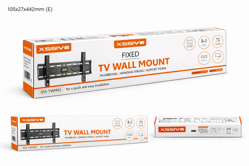 Xssive TV Muurbeugel voor 32-75 inch XSS-TWM01-2