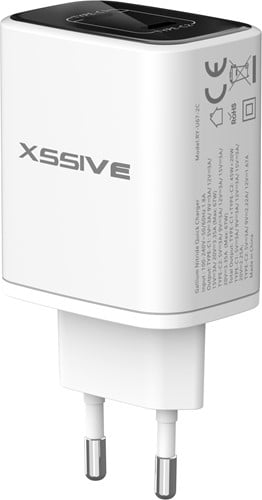 Xssive GaN 67W PDW Quick Charger 2-C XSS-AC72CCW - Wit