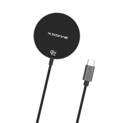Xssive 25W Qi2 Wireless Magnetic Charger XSS-MSW4B - Black