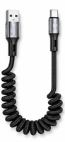 Xssive 18W Stretchable Fast Charging Cable USB-A to USB-C XSS-SC-AC