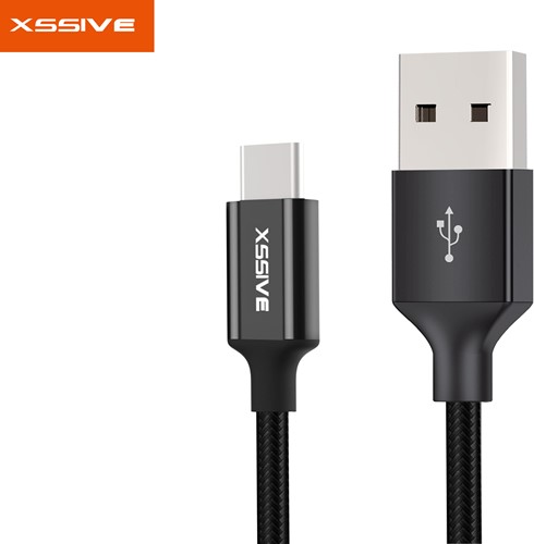 Xssive Braided USB Type-C Cable 1.2m
