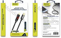 Rvive 30W USB-C to 8-Pin Smart Auto-Disconnect Cable RVI-AD1M CL-3