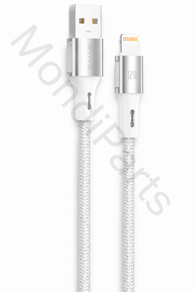 Rvive 12W USB-A to 8-Pin Fast Charging Cable - 2m RVI-BR2M AL