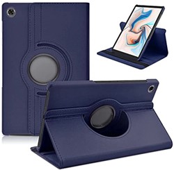 Tablet Hoes 360gr. draaibaar Galaxy Tab A9 X110/X115 - Donker Blauw