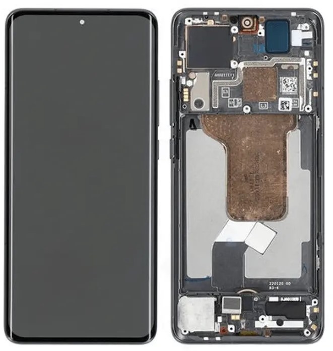 LCD Display Service Pack Xiaomi 12X 5G (2022) with Frame - Black