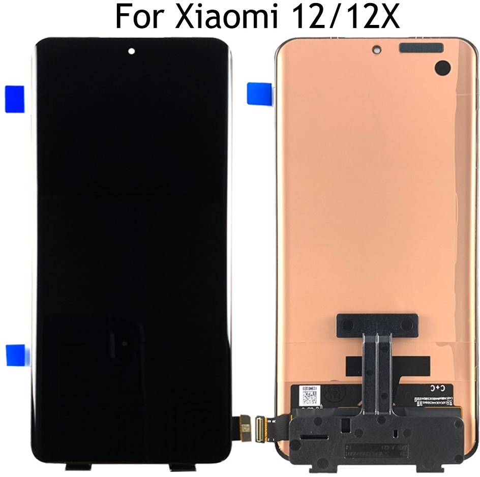 Xiaomi 12/12X - LCD Display Complete no Frame ORG - Black