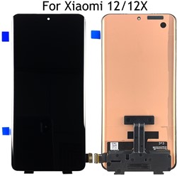 Xiaomi 12/12X - LCD Display Complete no Frame ORG - Black