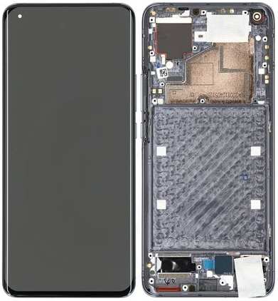 LCD Display Complete Service Pack Xiaomi Mi 11 5G - Zwart