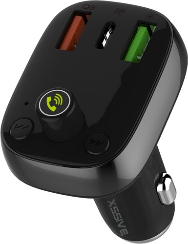 Xssive 36W Wireless FM Carkit+ Music Player XSS-FM15