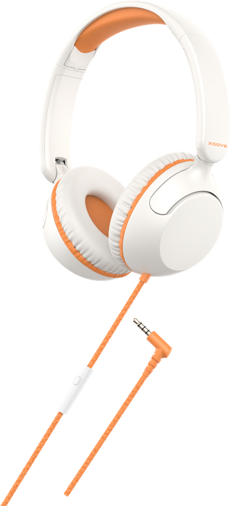 Xssive Wired Headset for Kids XSS-KH01BG - Beige-2