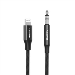 Xssive Braided Aux Cable 8-Pin to 3.5 Aux 1m. XSS-L3.5BR