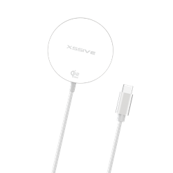 Xssive 25W Qi2 Wireless Magnetic Charger XSS-MSW4W - White