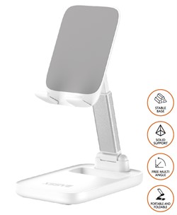 Universal Desktop Foldable Stand XSS-STAND1N - Wit