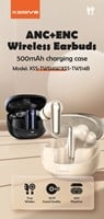Xssive Wireless Earbuds XSS-TWS14W - Cream-3