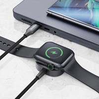 Xssive Magnetic Charging Cable for iWatch & Samsung Watch XSS-WATCH4B 2IN1 - Zwart-3