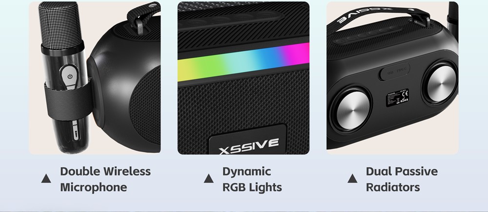 Xssive Outdoor Wireless Speaker XSS-BSP17-3