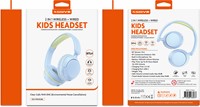 Xssive 2in1 Headset for Kids XSS-WKH02BL - Blue-2