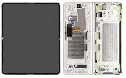 LCD Display Complete Service Pack Galaxy Z Fold3 F926 GH82-26284C - Zilver
