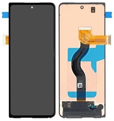 LCD Display Front Side Service Pack Galaxy Z Fold4 F936 GH96-15279A - Black